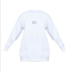 Pretty Little Thing White Sweater
